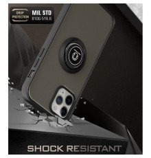 Husa pentru Motorola Moto G54 - Techsuit Glinth - Neagra