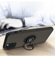 Husa pentru Motorola Moto G54 - Techsuit Glinth - Neagra