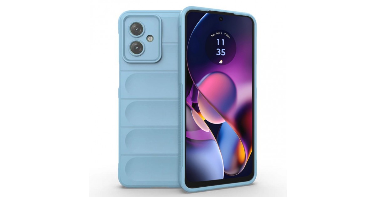 Husa pentru Motorola Moto G54 - Techsuit Magic Shield - Bleu