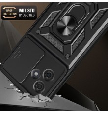 Husa pentru Motorola Moto G54 - Techsuit CamShield Series - Albastra