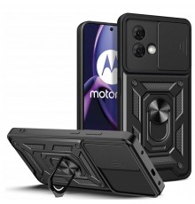 Husa pentru Motorola Moto G84 - Techsuit Glinth - Neagra