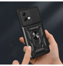 Husa pentru Motorola Moto G84 - Techsuit CamShield Series - Neagra