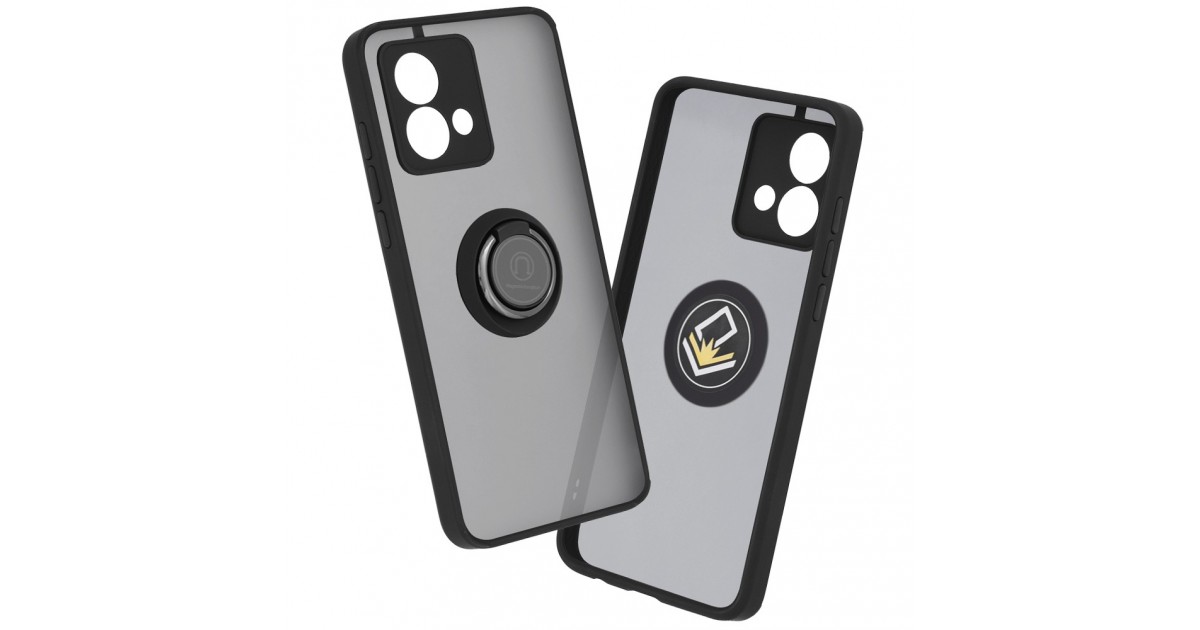 Husa pentru Motorola Moto G84 - Techsuit Glinth - Neagra