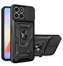 Husa pentru Honor X6a - Techsuit Shockproof Clear Silicone - Clear