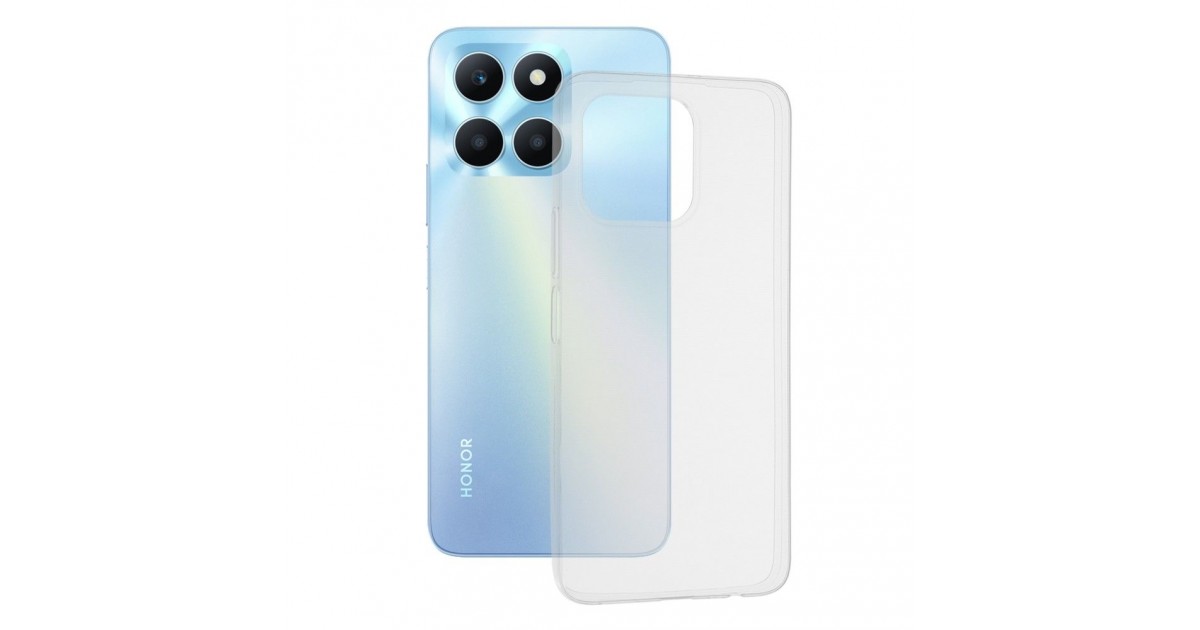 Husa pentru Honor X6a - Techsuit Clear Silicone - Transparent