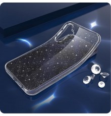 Husa pentru Samsung Galaxy A25 5G - Techsuit SparkleSkin Series - Clear