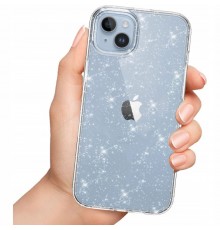 Husa pentru Samsung Galaxy S24 - Techsuit SparkleSkin MagSafe Series - Clear