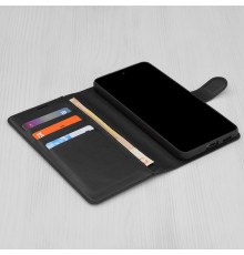 Husa pentru iPhone 11 - Techsuit Leather Folio - Neagra