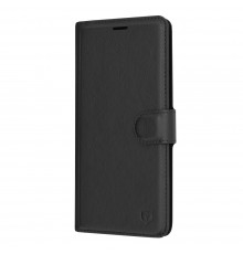 Husa pentru iPhone 11 - Techsuit Leather Folio - Neagra