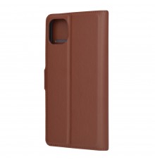 Husa pentru iPhone 11 Pro Max - Techsuit Leather Folio - Maro