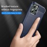 Husa pentru iPhone 11 Pro Max - Techsuit Carbon Silicone - Albastra