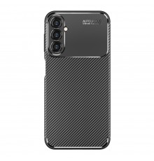 Husa pentru Samsung Galaxy A14 4G / A14 5G - Techsuit CarbonFiber - Neagra