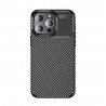 Husa pentru iPhone 15 Pro Max - Techsuit CarbonFiber - Neagra