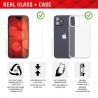 Folie pentru iPhone 15 Pro Max - Displex Real Glass + Case - Clear