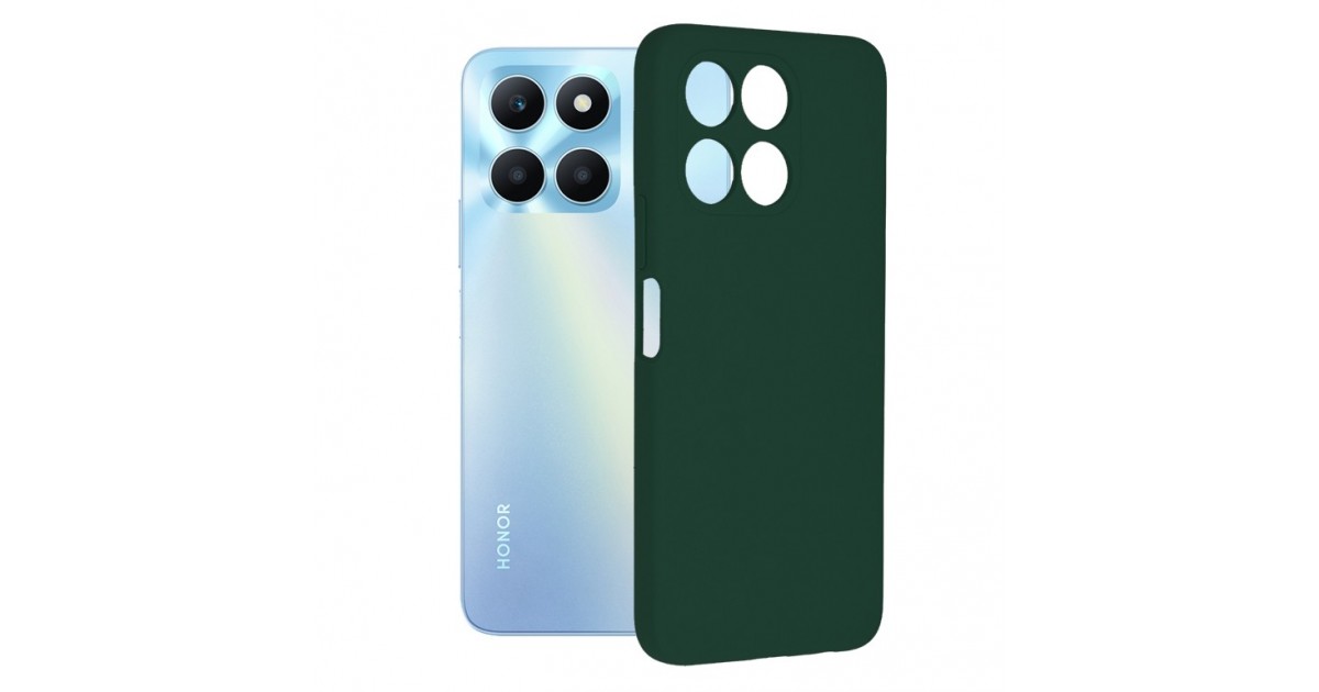 Husa pentru Honor X6a - Techsuit Soft Edge Silicone - Verde inchisa