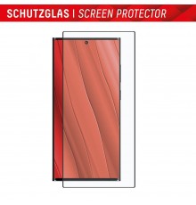 Folie pentru Samsung Galaxy S24 Ultra - Displex Real Glass 3D + Case - Clear