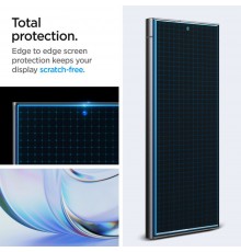 Folie pentru Samsung Galaxy S24 Ultra (set 2) - Spigen Glas.tR EZ FIT - Privacy