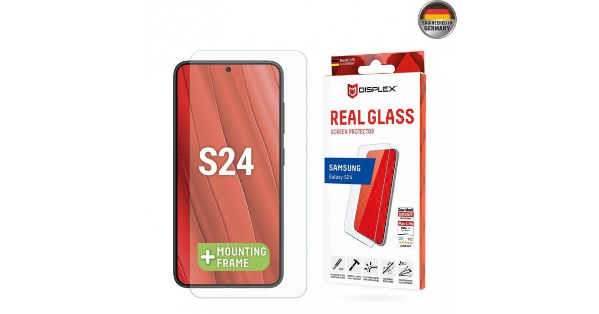 Folie pentru Samsung Galaxy S24 - Displex Real Glass 2D - Clear