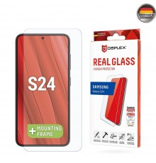 Folie pentru Samsung Galaxy S24 (set 2) - Ringke Easy Slide Tempered Glass - Clear