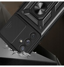 Husa pentru Samsung Galaxy A35 5G - Techsuit CamShield Series - Neagra