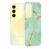 Husa pentru Samsung Galaxy A35 5G - Techsuit Marble Series - Verde Hex