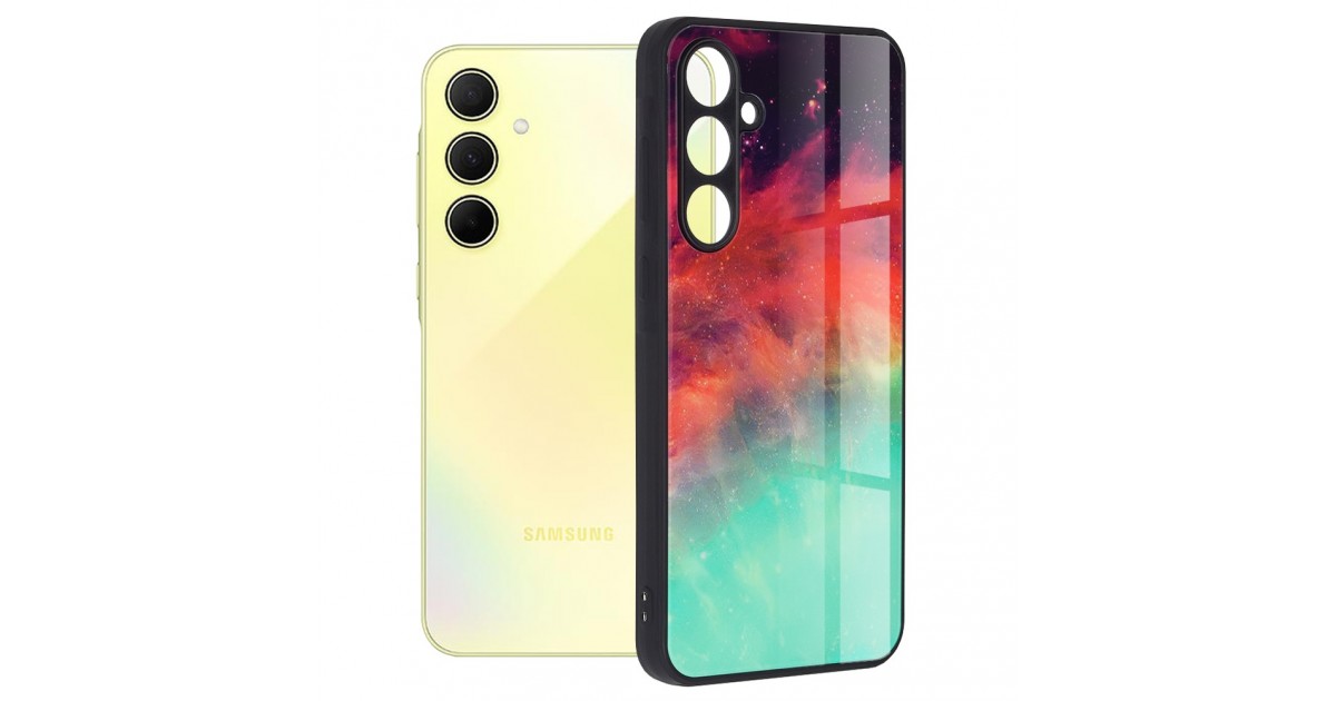 Husa pentru Samsung Galaxy A35 5G - Techsuit Glaze Series - Fiery Ocean