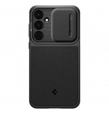 Husa Samsung Galaxy A55 5G - Spigen Optik Armor - Neagra