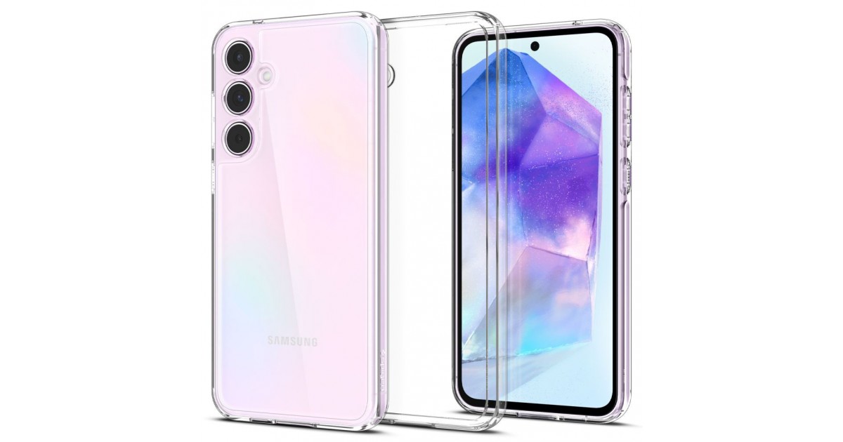 Husa pentru Samsung Galaxy A55 5G - Spigen Ultra Hybrid - Clear