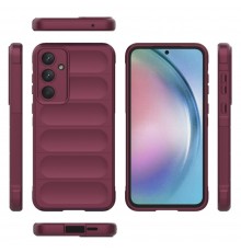 Husa pentru Samsung Galaxy A55 5G - Techsuit Magic Shield - Bordeaux