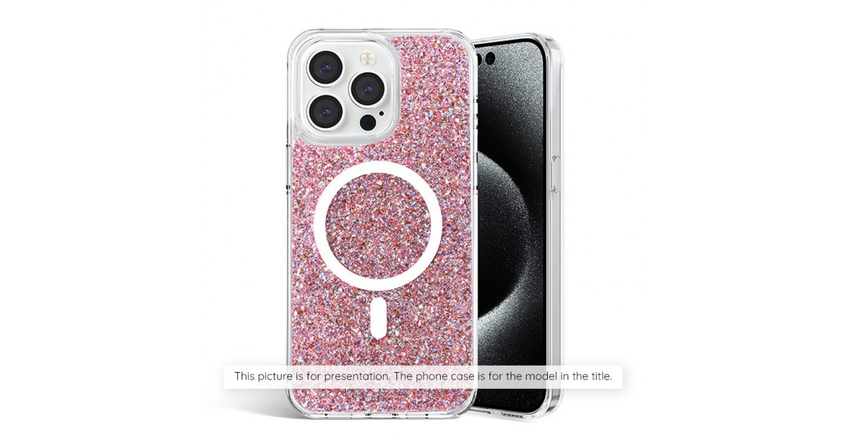 Husa pentru Samsung Galaxy A55 5G - Techsuit Sparkly Glitter - Roz