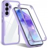 [PACHET 360] - Husa ColorVerse 360 + Folie de protectie -  Samsung Galaxy A55 5G  - Mov