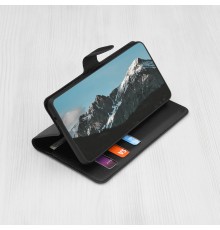 Husa pentru Honor X8b - Techsuit Leather Folio - Neagra