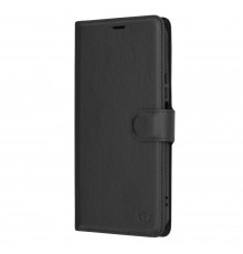 Husa pentru Honor X8b - Techsuit Leather Folio - Neagra