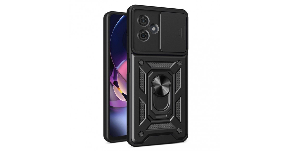 Husa pentru Motorola Moto G54 Power Edition / G64 - Techsuit CamShield Series - Neagra