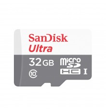 Card de Memorie, 32GB - SanDisk Ultra (SDSQUNR-032G-GN3MN) - Alb / Gray