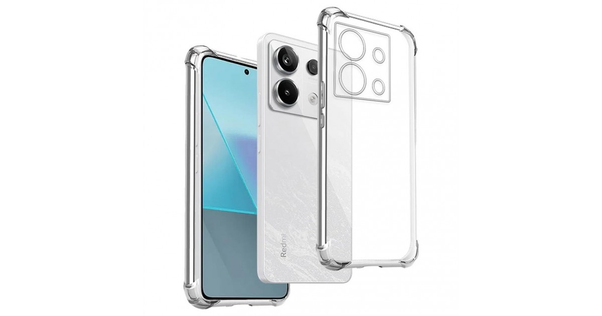 Husa pentru Xiaomi Redmi Note 13 Pro 5G / Poco X6 - Techsuit Shockproof Clear Silicone - Clear