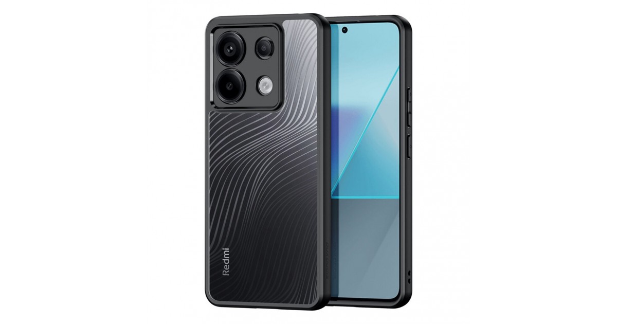 Husa pentru Xiaomi Redmi Note 13 Pro 5G / Poco X6 - Dux Ducis Aimo Series - Neagra