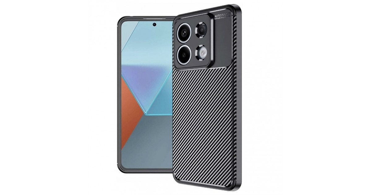 Husa pentru Xiaomi Redmi Note 13 Pro 5G / Poco X6 - Techsuit CarbonFiber - Neagra