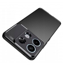 Husa pentru Xiaomi Redmi Note 13 Pro 5G / Poco X6 - Techsuit CarbonFiber - Neagra