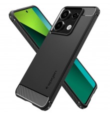 Husa pentru Xiaomi Redmi Note 13 Pro 5G / Poco X6 - Spigen Rugged Armor - Neagra