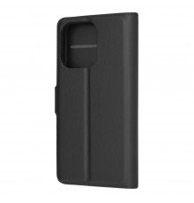 Husa pentru iPhone 15 Pro - Techsuit Leather Folio - Neagra