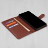 Husa pentru iPhone 15 Plus - Techsuit Leather Folio - Maro