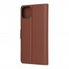 Husa pentru iPhone 15 Plus - Techsuit Leather Folio - Maro