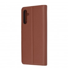 Husa pentru Samsung Galaxy A14 4G / A14 5G - Techsuit Leather Folio - Maro