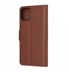 Husa pentru iPhone 15 - Techsuit Leather Folio - Maro