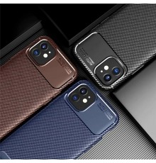 Husa pentru iPhone 11 - Techsuit CarbonFiber - Neagra