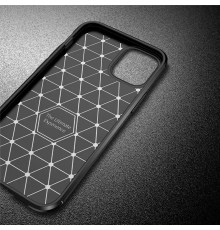 Husa pentru iPhone 11 - Techsuit CarbonFiber - Neagra