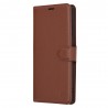 Husa pentru Samsung Galaxy S24 Ultra - Techsuit Leather Folio - Maro