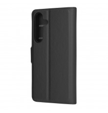 Husa pentru Samsung Galaxy S24 - Techsuit Leather Folio - Neagra