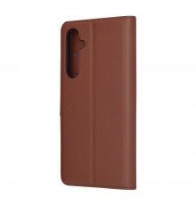 Husa pentru Samsung Galaxy A55 5G - Techsuit Leather Folio - Maro